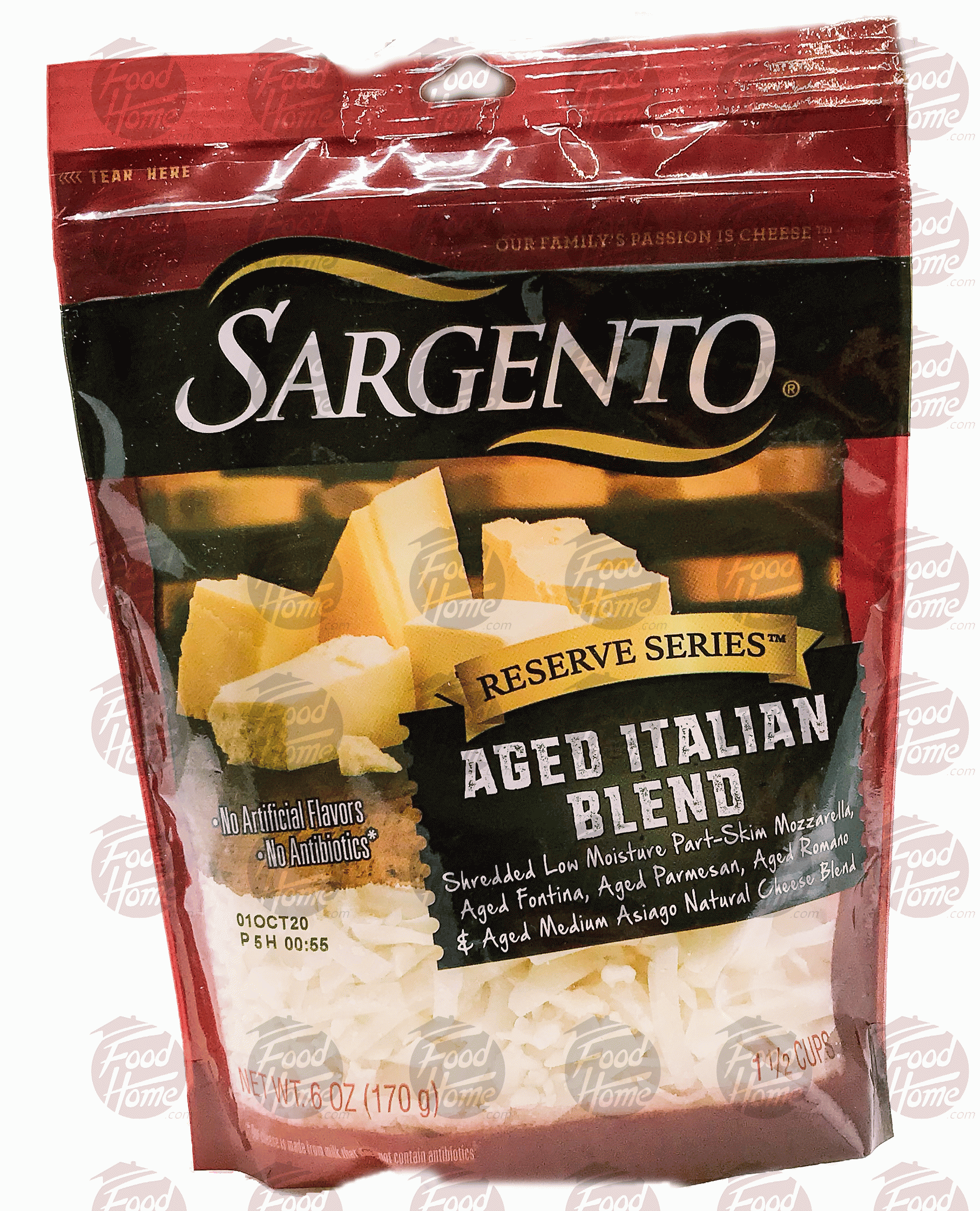 Sargento(R) Reserve Series aged italian blend shredded cheese, resealable bag Full-Size Picture